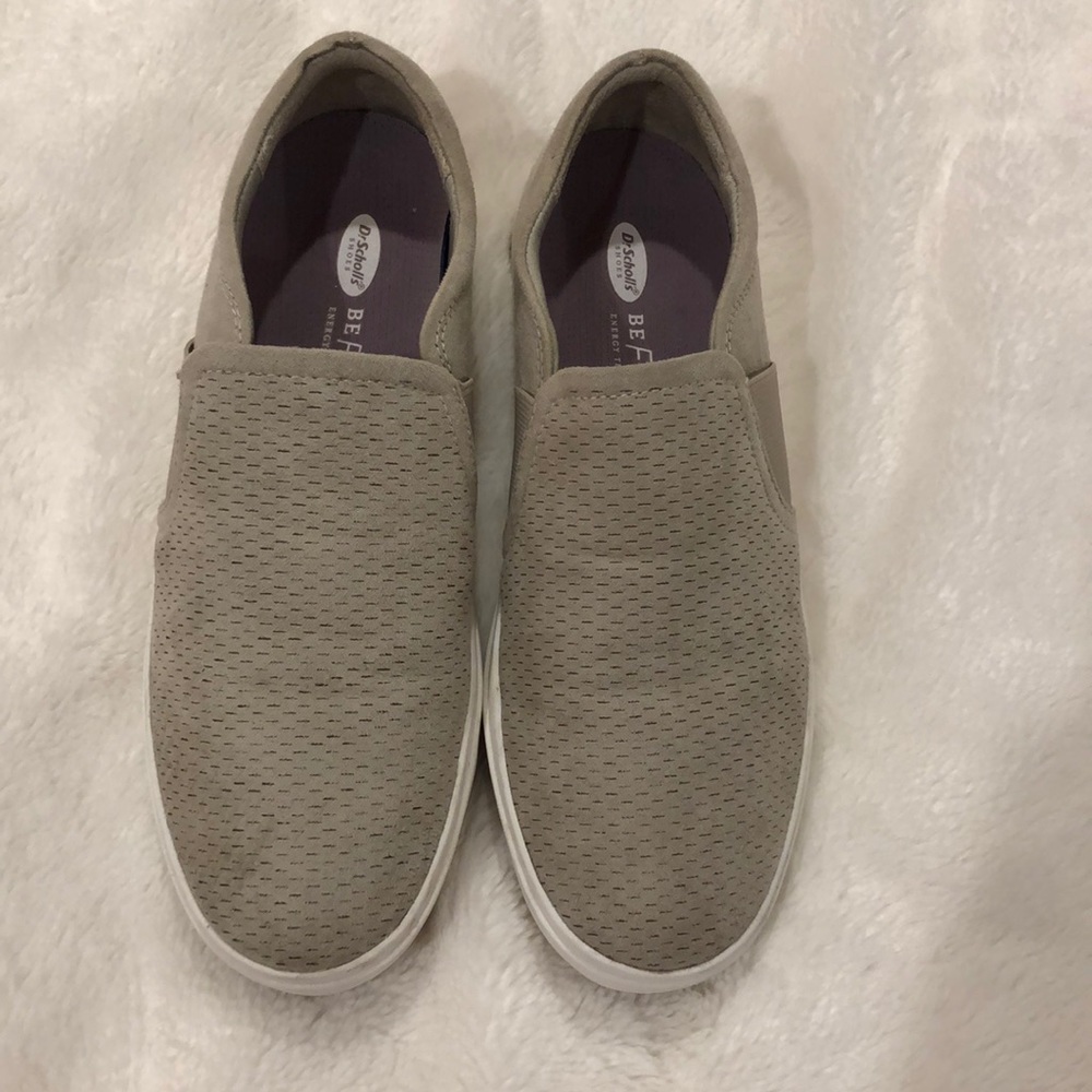 Gray Dr. Scholl’s Slip-On Sneakers